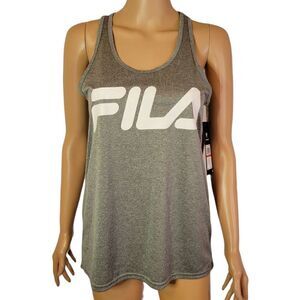FILA Biana Tank Womens U Neck Sleeveless Tank Top (Size XS)